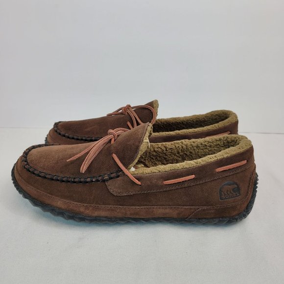 Sorel Maddox Moc Men\'s Rustic Brown Tobacco NM2278-256 US Size 9 NIB